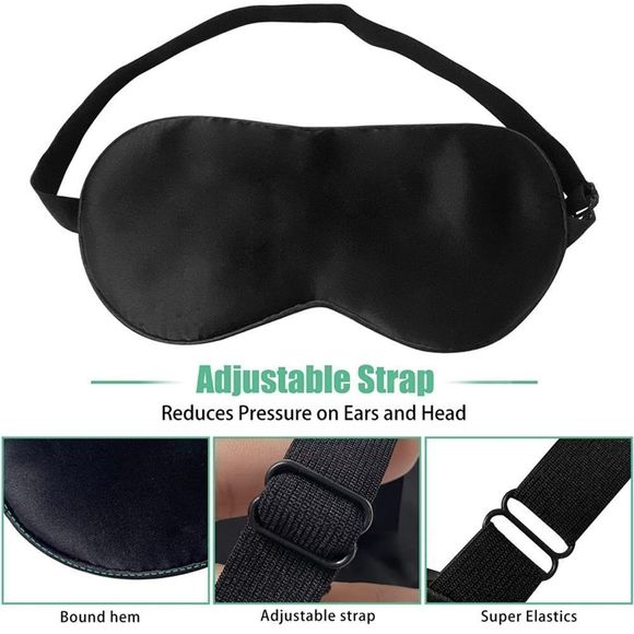 2 Pack of Sleeping Masks - Picture 3 of 4